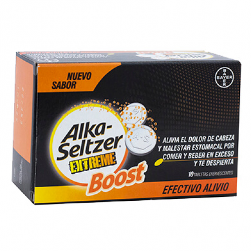 Alka Seltzer Extreme Boost - Advanced Fast Relief for Headaches & Fatigue