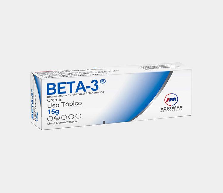 Beta-3 Cream | Betamethasone | Clotrimazole | Gentamicin - God Plans Dominican store